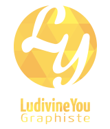 Ludivine You Graphiste Logo